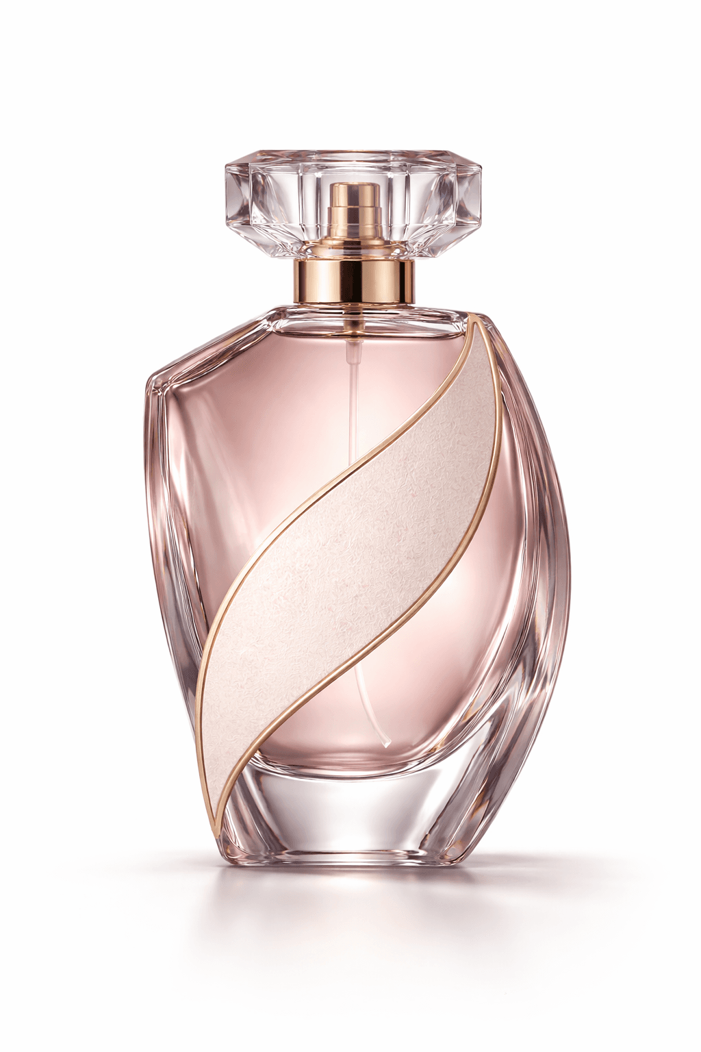 Perfume bottle macro shot